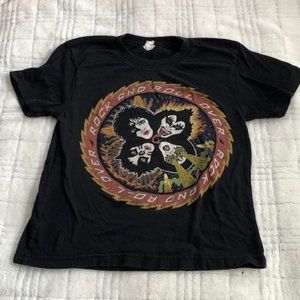 Kiss - Rock and Roll Over tshirt for kids